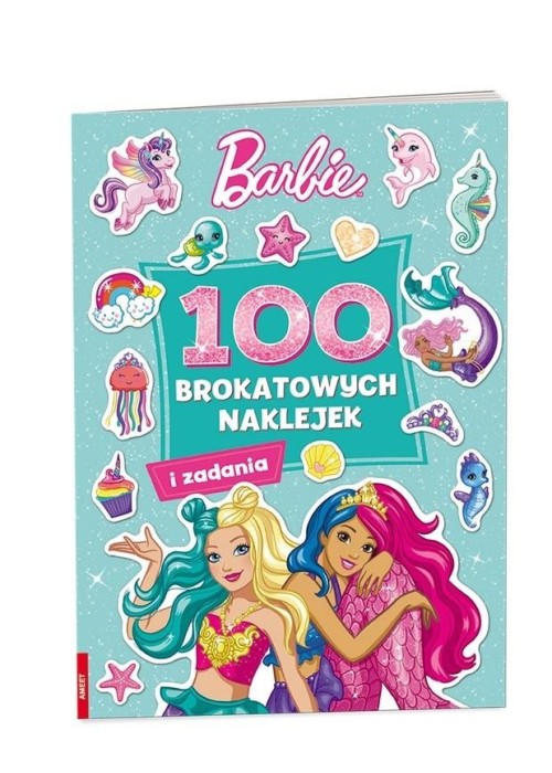 Barbie. 100 brokatowych naklejek