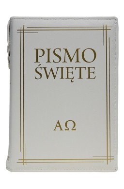 Pismo Święte w etui białe