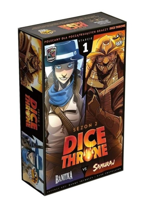 Dice Throne 2 Starcie 1: Banitka vs Samuraj