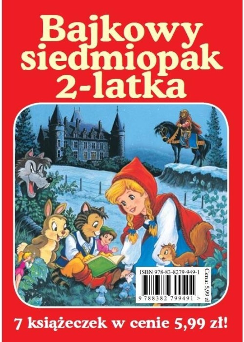 Bajkowy siedmiopak 2-latka