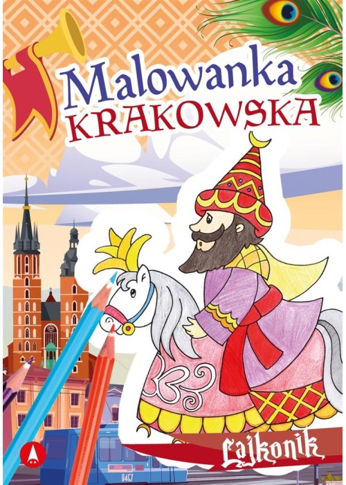 Malowanka krakowska. Lajkonik