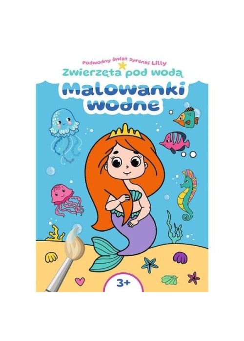 Podwodny świat syrenki Lilly. Zwierzęta pod wodą