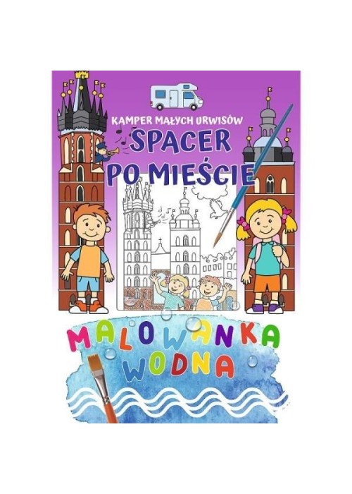 Kamper małych urwisów. Spacer po mieście