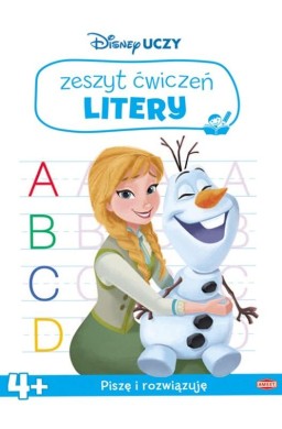 Disney uczy. Kraina Lodu. Zeszyt ćwiczeń. Litery