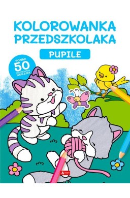 Kolorowanka przedszkolaka. Pupile