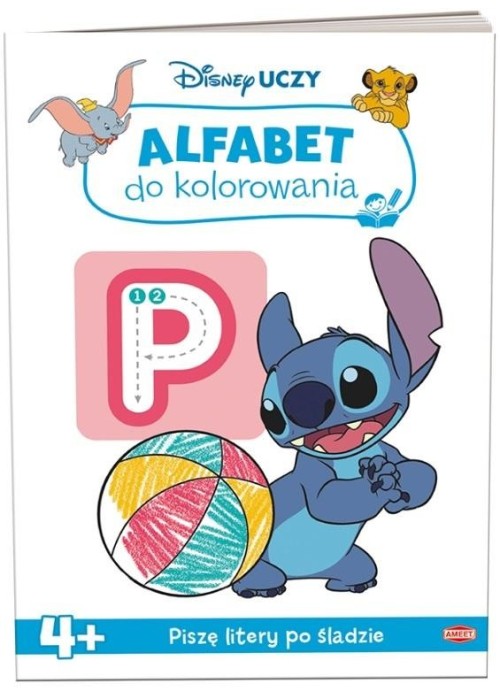 Disney uczy classic. Alfabet do kolorowania