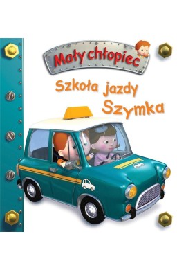 Szkoła jazdy Szymka. Mały chłopiec