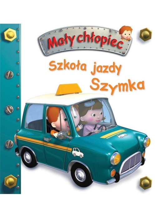 Szkoła jazdy Szymka. Mały chłopiec