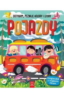 Pojazdy. Dotykam, poznaję kolory i litery