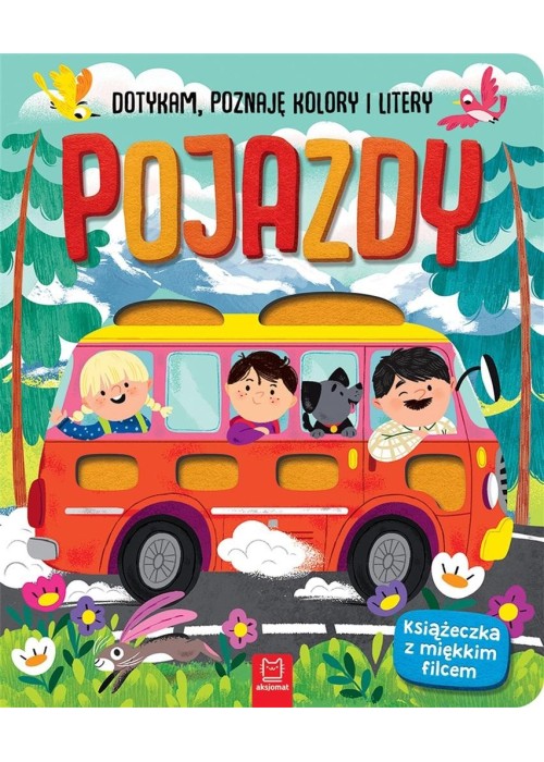 Pojazdy. Dotykam, poznaję kolory i litery