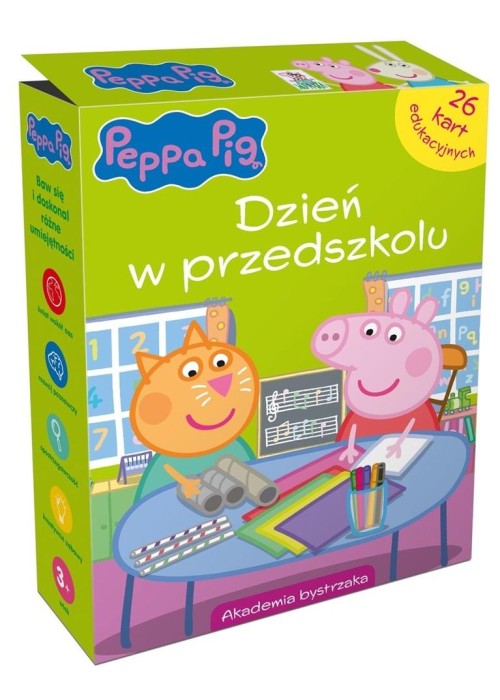 Świnka Peppa. Dzień w przedszkolu karty edu.