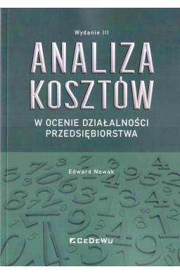 Analiza kosztów w ocenie działalności... w.3