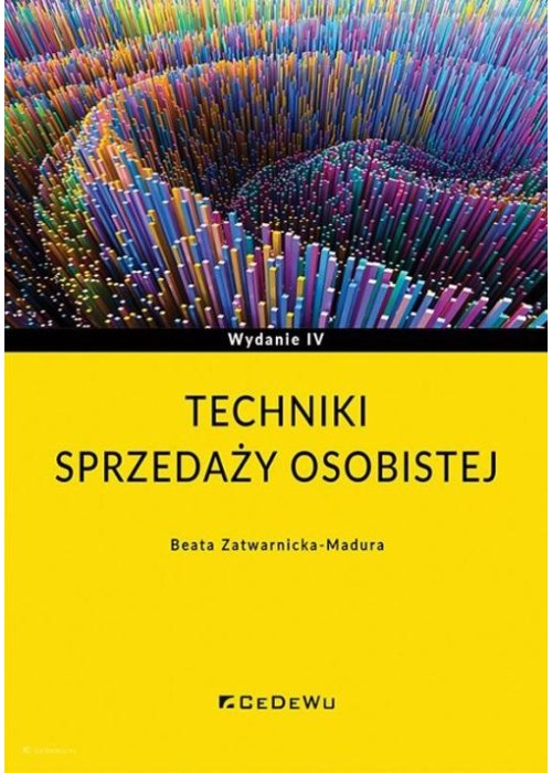 Techniki sprzedaży osobistej w.4