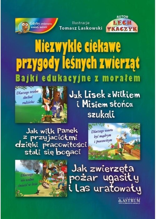 Niezwykłe ciekawe przygody leśnych zwierząt TW