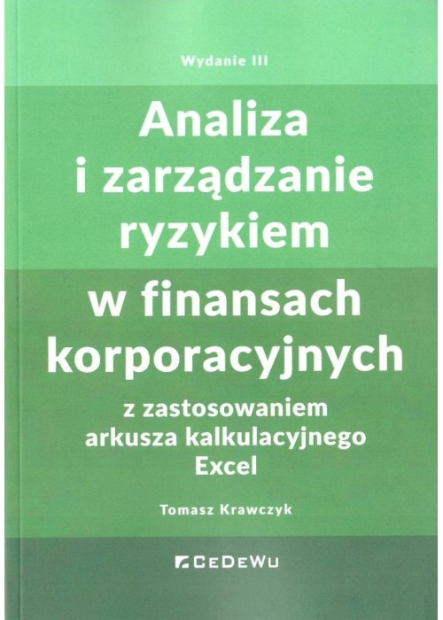 Analiza i zarządzanie ryzykiem w finansach.. w.3