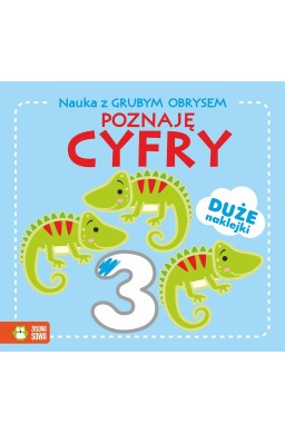 Nauka z grubym obrysem. Poznaję cyfry