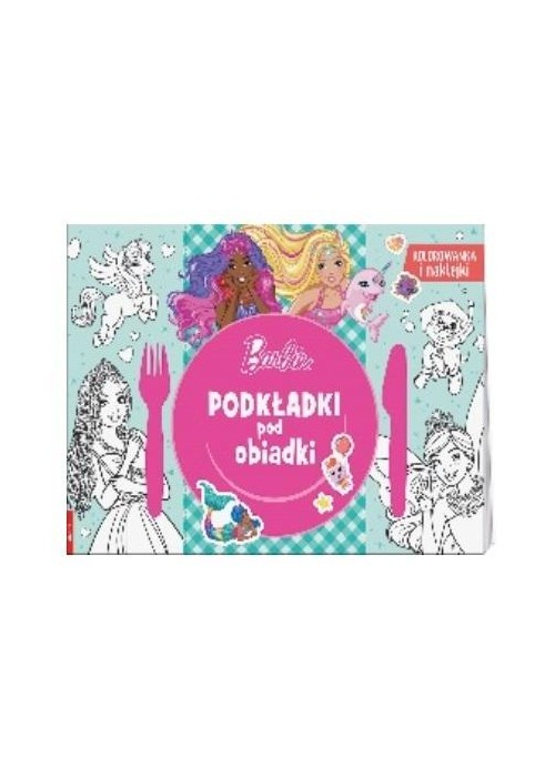 Barbie Dreamtopia. Podkładki pod obiadki