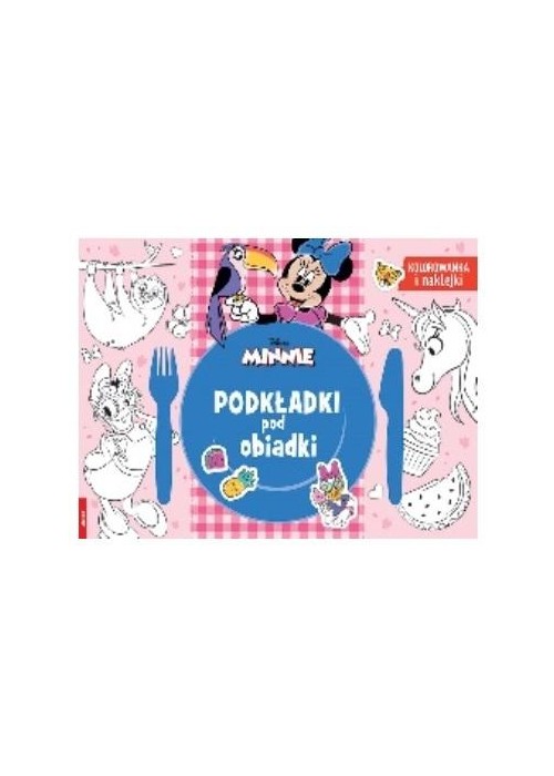 Minnie. Podkładki po dobiadki