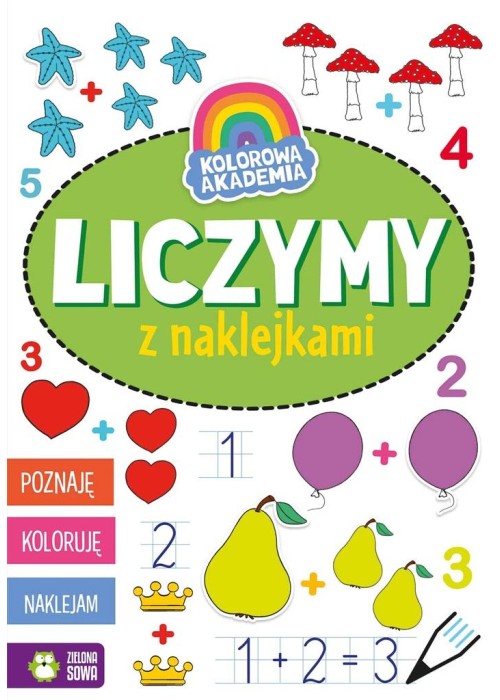 Kolorowa Akademia. Liczymy z naklejkami