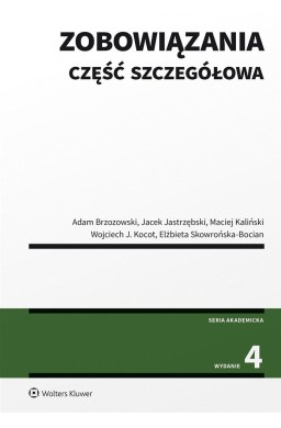 Zobowiązania. Część szczegółowa w.4