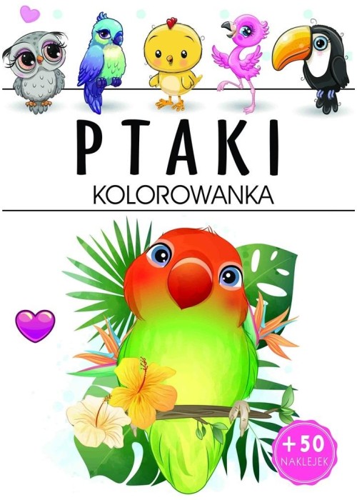 Ptaki - kolorowanka