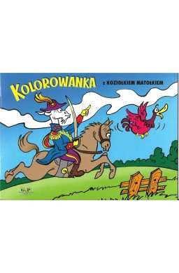 Kolorowanka z Koziołkiem Matołkiem - konik