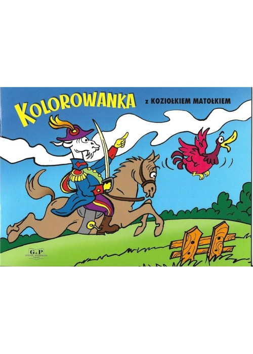 Kolorowanka z Koziołkiem Matołkiem - konik