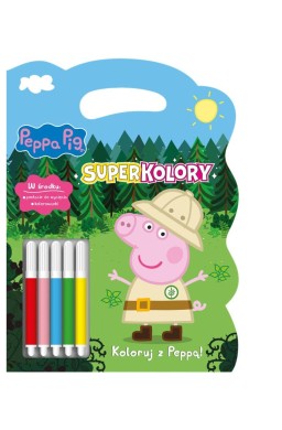 Peppa Pig. Superkolory. Koloruj z Peppą