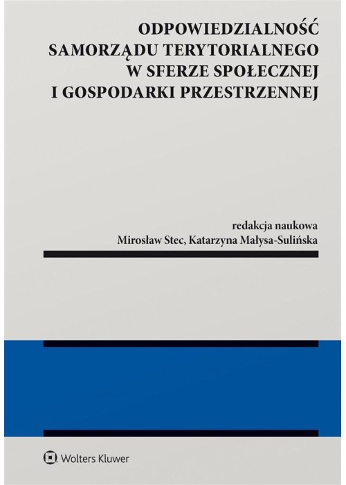 Odpowiedzialność samorządu terytorialnego..