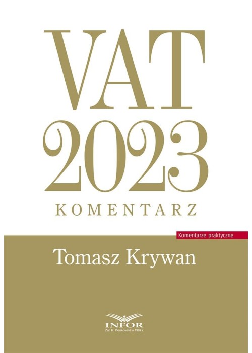 VAT 2023 Komentarz