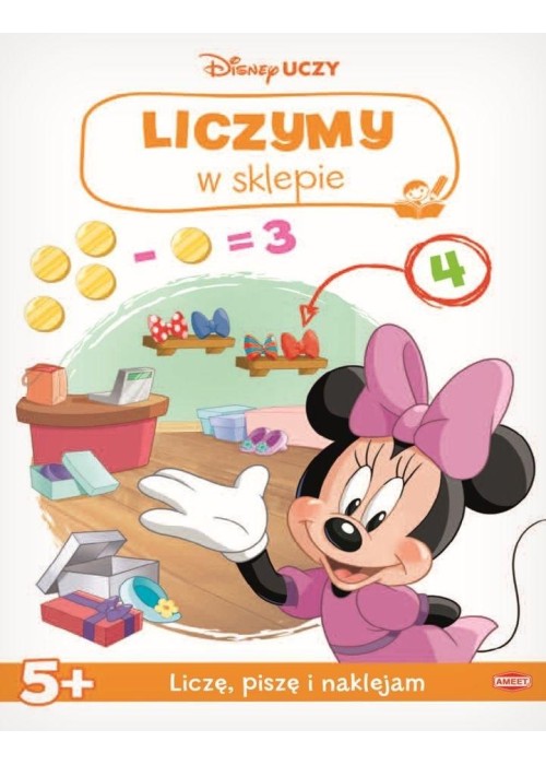 Disney uczy. Minnie. Liczymy w sklepie