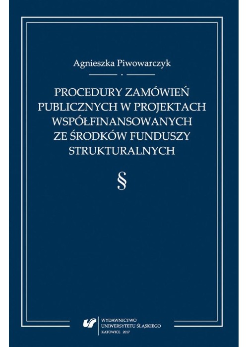 Procedury zamówień publicznych w projektach...