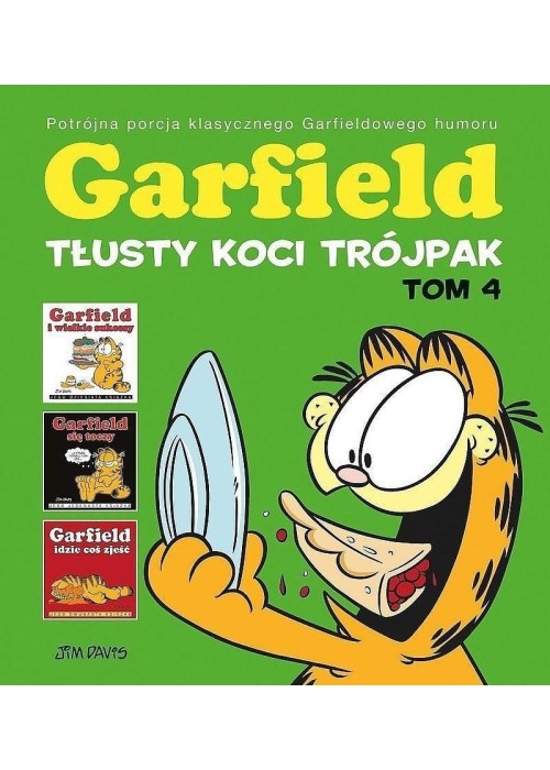 Garfield T.4 Tłusty koci trójpak w.2023