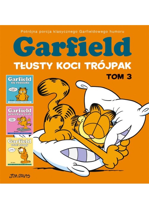 Garfield T.3 Tłusty koci trójpak