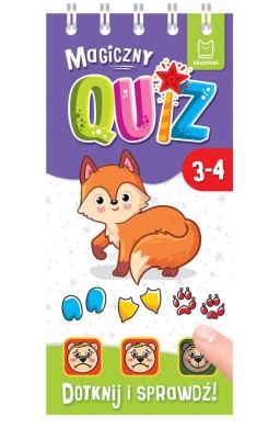 Magiczny quiz z liskiem. Dotknij i sprawdź