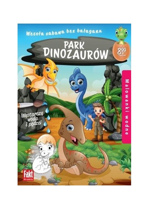 Park dinozaurów. Malowanki wodne