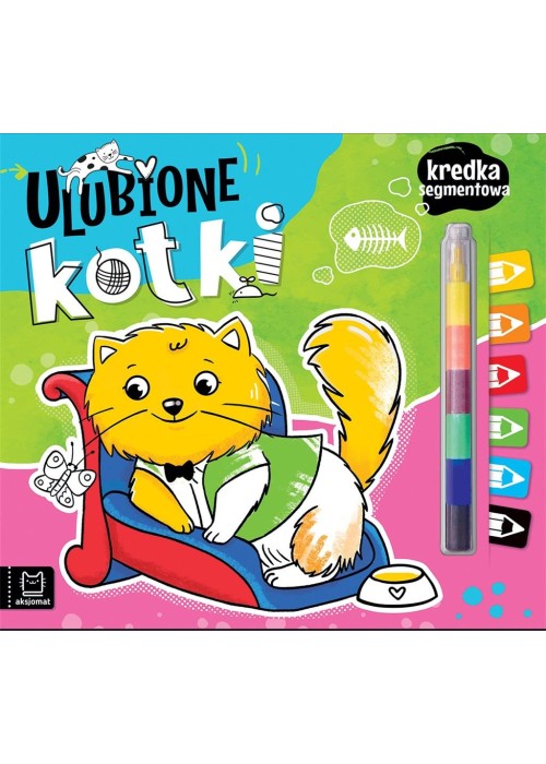 Ulubione kotki. Kredka segmentowa