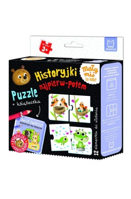 Historyjki najpierw-potem. Puzzle + książeczka