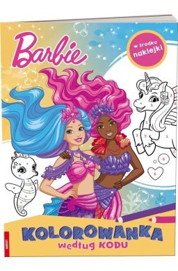 Barbie Dreamtopia Kolorowanka według kodu