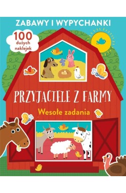 Zabawy i wypychanki. Przyjaciele z farmy. Wesołe..