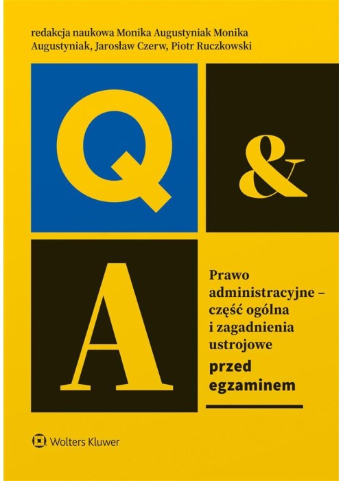 Prawo administracyjne - część ogólna i zagadnienia