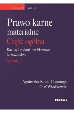 Prawo karne materialne. Część ogólna