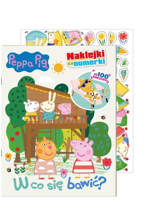 Peppa Pig. Naklejki na numerki cz.4 W co się bawić