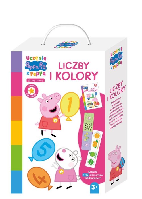 Peppa Pig. Uczę się z Peppą. Liczby i kolory