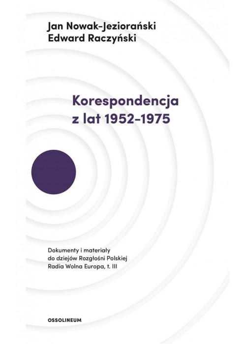 Korespondencja z lat 1952-1975 T.3