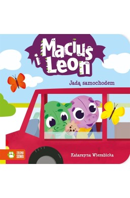 Maciuś i Leon jadą samochodem