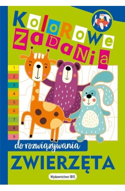 Kolorowe zadania do rozwiązywania. Zwierzęta