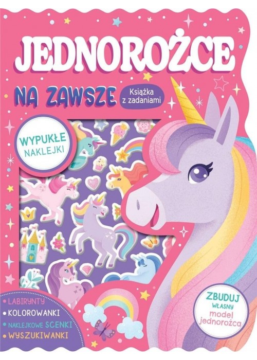 Jednorożce na zawsze. Książka z zadaniami