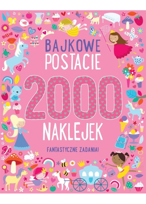 2000 naklejek. Bajkowe postacie