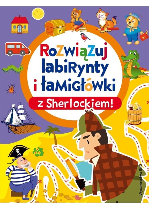 Rozwiązuj labirynty i łamigłówki z Sherlockiem!